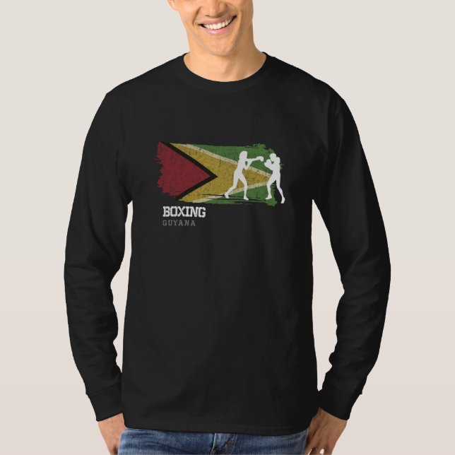 Womens Boxing Guyana Combat Sports Fighter Boxing  T-Shirt (Vorderseite)