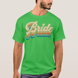 Womens Bride Wedding Bridal Junggeselinnen-Abschie T-Shirt