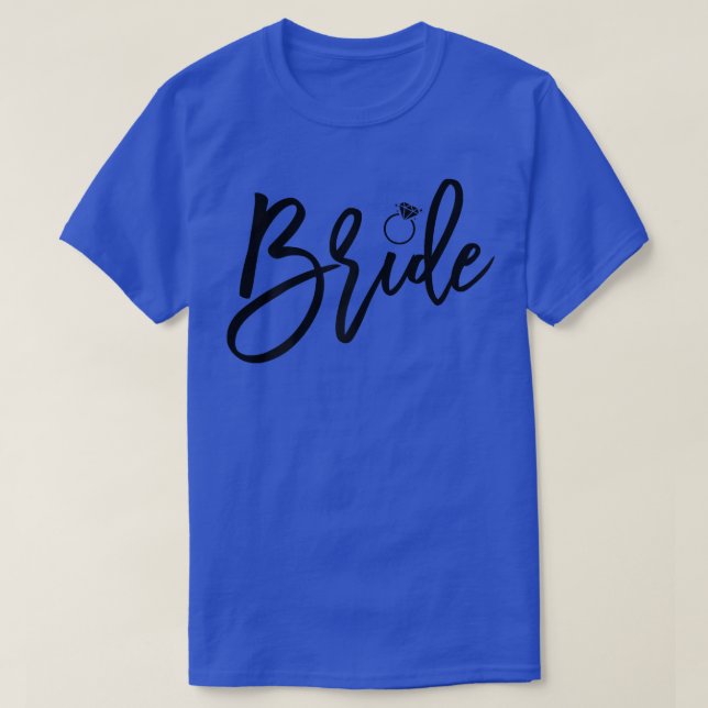 Womens Bride With Ring Graphics  T-Shirt (Design vorne)