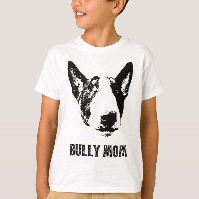 Womens Bully Mama - English Bull Terrier Mama T-Shirt (Vorderseite)