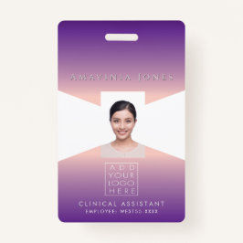 Womens Business Photo ID Identification Plastic  Ausweis
