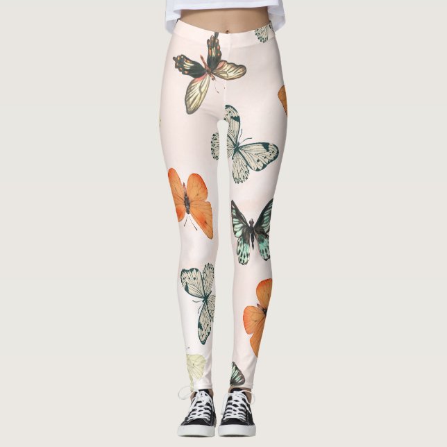 Women's Butterfly Fashion Leggings (Devant)