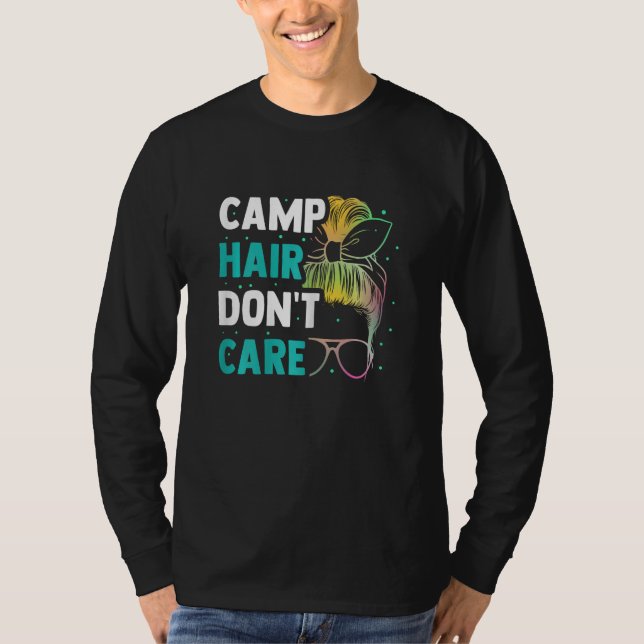 Womens Camping Outfit  Camper Camp T-Shirt (Vorderseite)