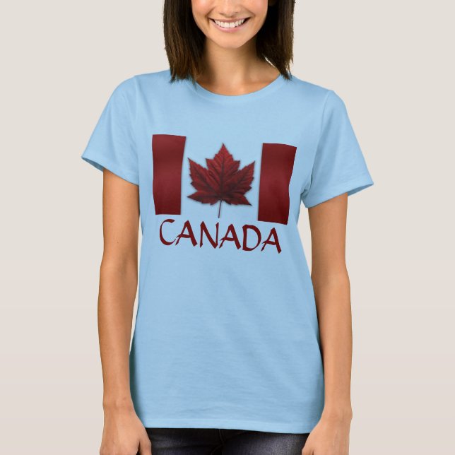 Women's Canada Jacket Canada Souvenir Sport Jacket T-Shirt (Vorderseite)