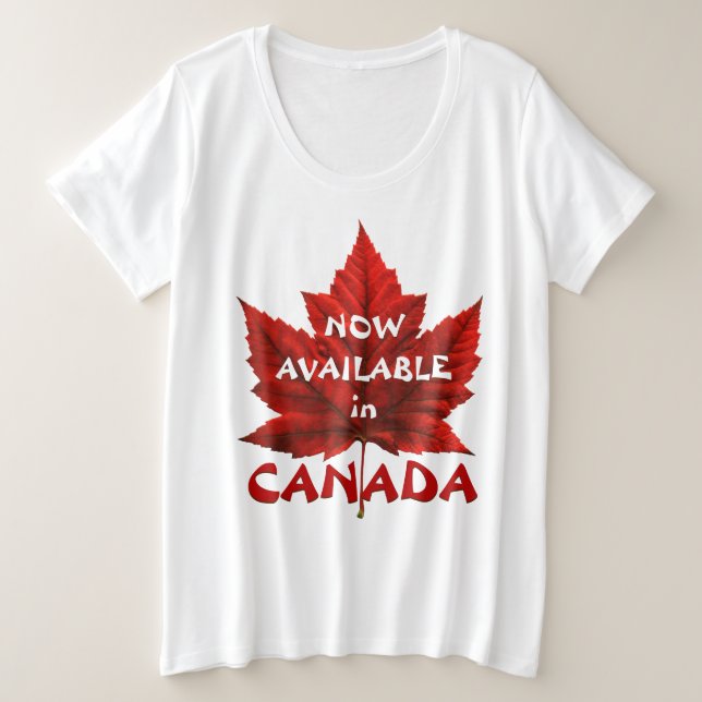 Womens Canada T - Shirt Funny Canada Ringer T - Sh (Design vorne)