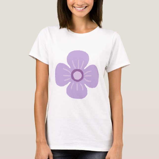 Women's Casual Short Sleeve T-Shirt – Soft Cotton  (Vorderseite)