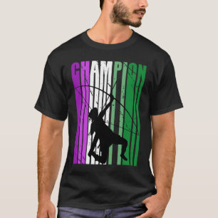 Womens Champion Archery Birthday Lila Green T-Shirt