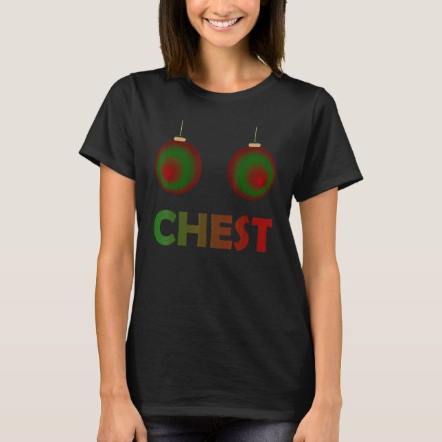 Womens Chest Nuts Chestnuts Christmas Matching Cou T-Shirt (Vorderseite)
