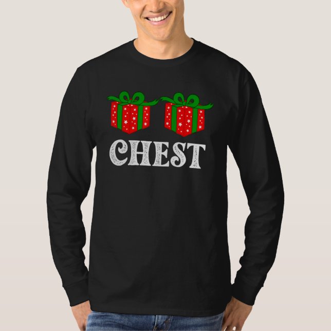 Womens Chest Nuts Matching Chestnuts Christmas Cou T-Shirt (Vorderseite)