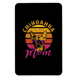 Womens Chihuahua Mom Funny Chihuahua Owner Dog Luv Magnet