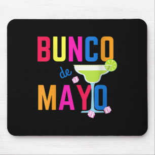 Womens Cinco De Mayo Bunco Shirt Bunco De Mayo Mar Mousepad