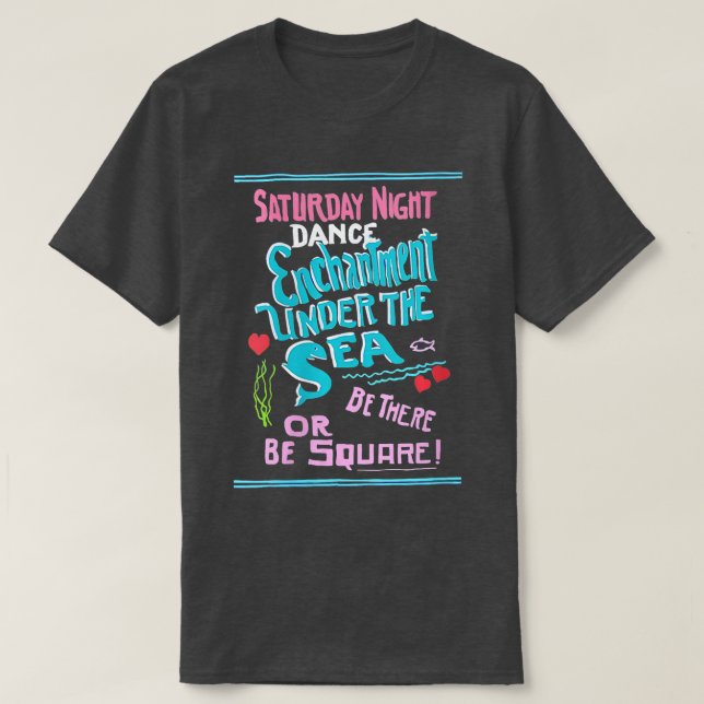 Womens Cool ENCHANMEN UNTER DEM MEERESTANZ Nerd Ge T-Shirt (Design vorne)