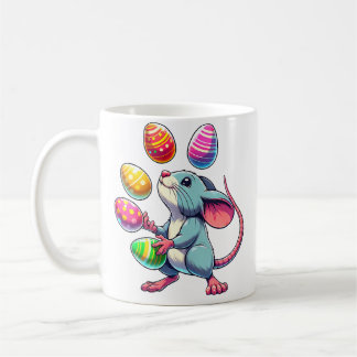 Womens Cool Rat Juggler Juggling Easter Kaffeetasse