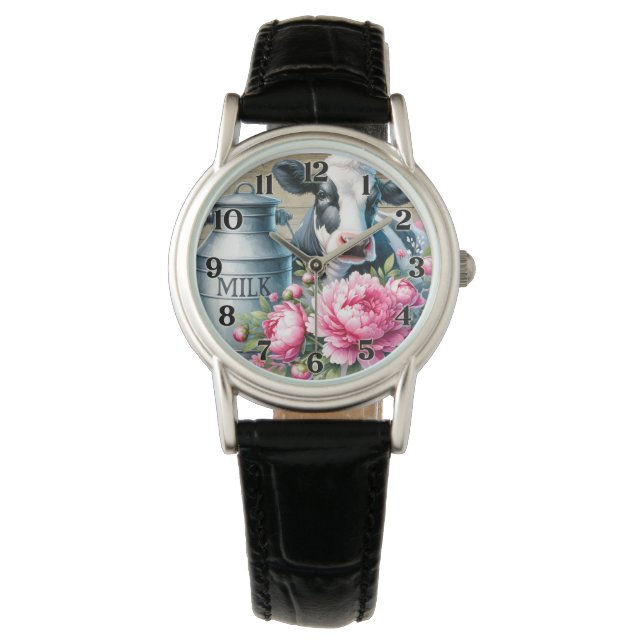 Women's Cow  Armbanduhr (Vorderseite)