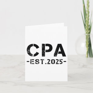Womens CPA Est 2025 Certified Public Accountant Ex Karte