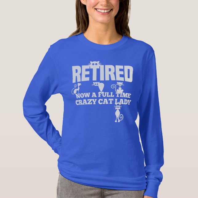 Womens Crazy Cat Lady Remüy Cat Owner Kitten T-Shirt (Vorderseite)