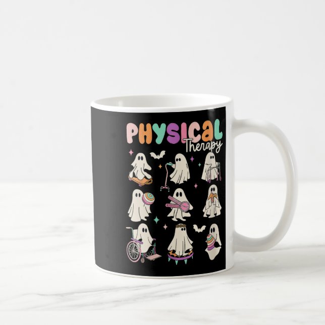 Womens Cute Ghost Physical Therapy Pt Physical The Kaffeetasse (Rechts)