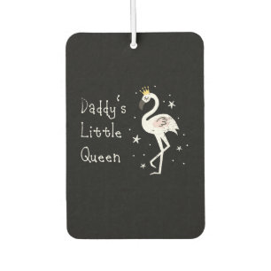 Womens Daddys Little Queen Cute Autolufterfrischer