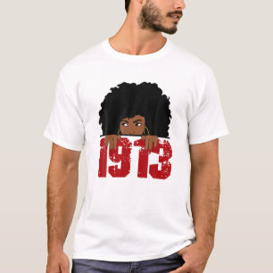 Womens Delta 1913 Studentinnenverbindung Sigma Fri T-Shirt