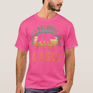 Womens Denali Nationalpark Alaska Bär Wandern Nat T-Shirt