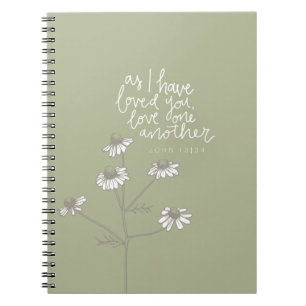 Women's Devotional Scripture Spiral Notebook Notizblock