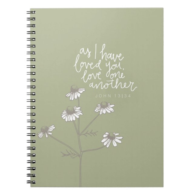 Women's Devotional Scripture Spiral Notebook Notizblock (Vorderseite)