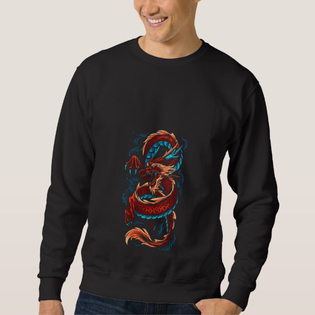 Womens Dragon Sweatshirt (Vorderseite)