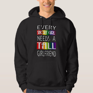 Womens Every Short Girl Lesbian Pride LGBTQ Hoodie