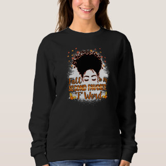 Womens Fall Is My Second Favorite F Word Fall  Mes Sweatshirt