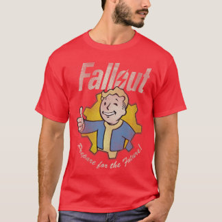 Womens Fallout Video Game Prepare for the Future V T-Shirt