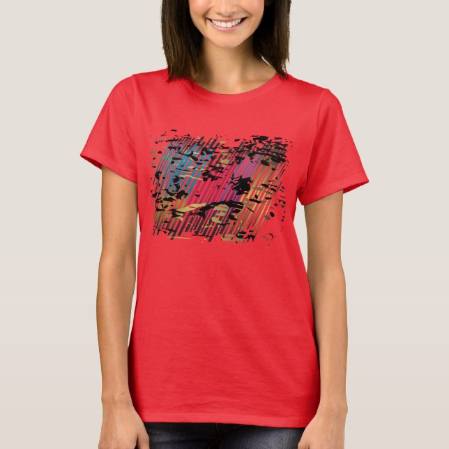 Womens Fashion Grunge T - Shirt (Vorderseite)