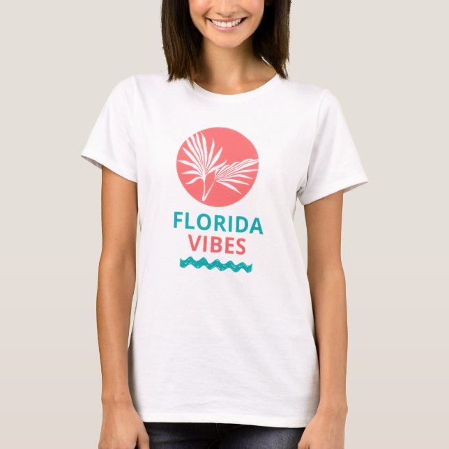 Women's Florida Vibes T-Shirt (Vorderseite)
