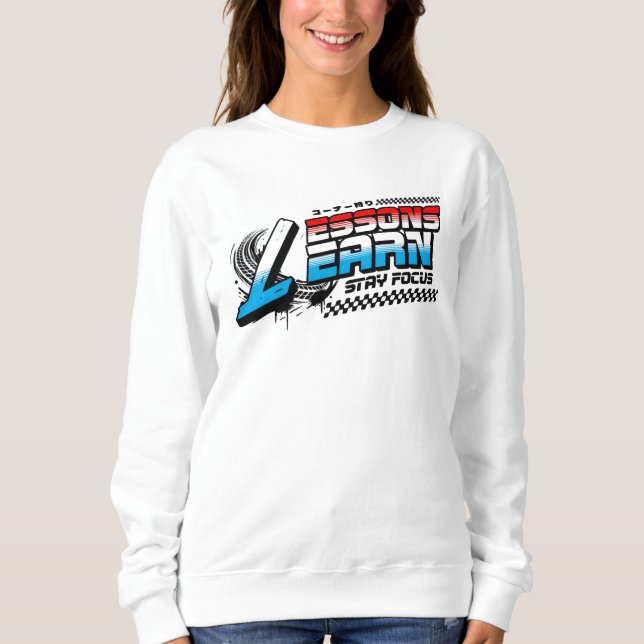 WOMEN'S FOCUS LESSONS LEARN SWEATSHIRT (Vorderseite)