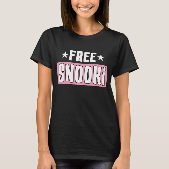 Womens Free Snooki woman Tee T-Shirt (Vorderseite)