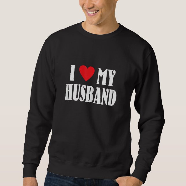 Womens Frist Valentines Day Outfit For Married Cou Sweatshirt (Vorderseite)