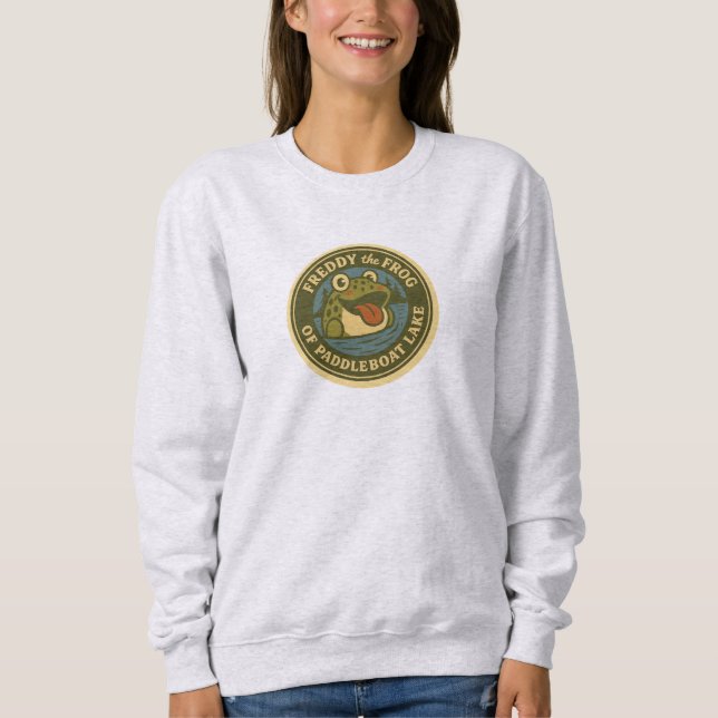 Women's Frog T-Shirt Sweatshirt (Vorderseite)