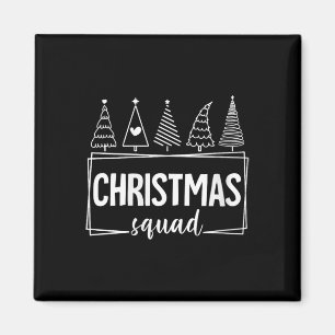 Womens Frohe Weihnachtsbaum Weihnachtsbaum Magnet