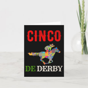 Womens Funny Derby De Mayo Shirt Cinco De Mayo Hor Karte