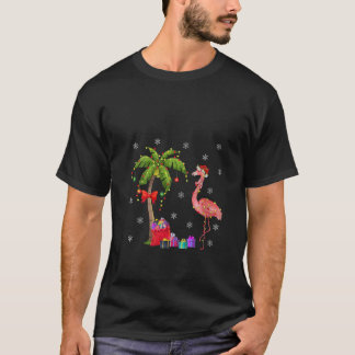 Womens Funny Flamingo Lover Xmas Geschenk Weihnach T-Shirt