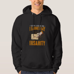 Womens Funny Mailman Post Postal Worker Delivery G Hoodie