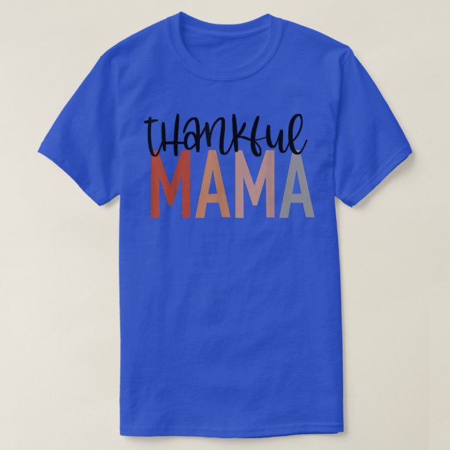 Womens Funny One Thanksse Mama Herbst Herbstdanken T-Shirt (Design vorne)