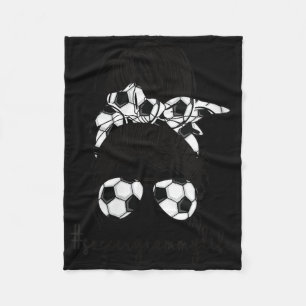 Womens Funny Soccer Grammy Life Soccer Player Gram Fleecedecke