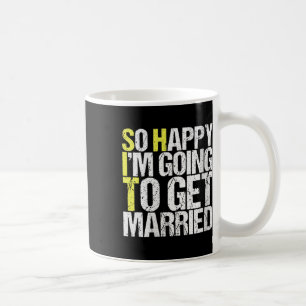 Womens Funny Wedding Gift Sarcastic Groom Bride V- Kaffeetasse
