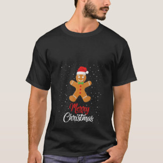 Womens Gingerbread Cookie Baking Family Matching M T-Shirt