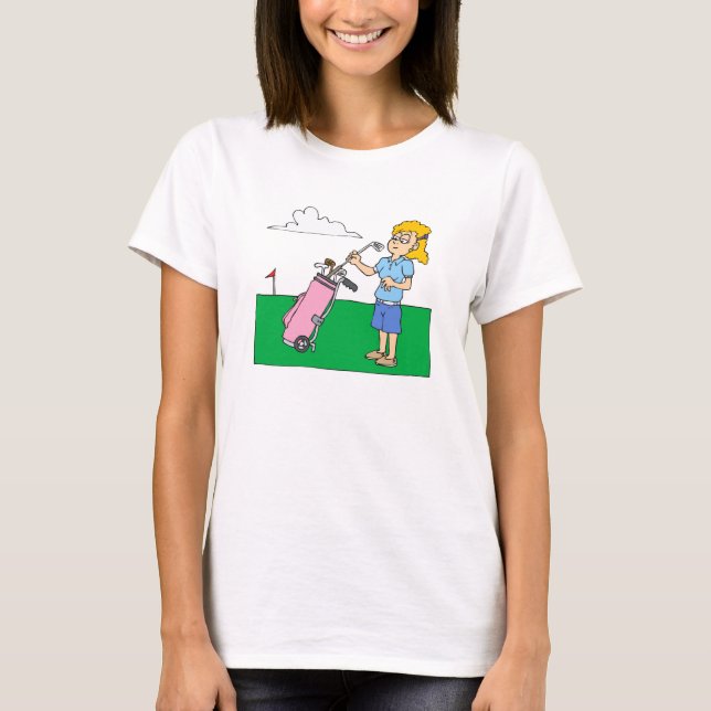 Womens Golf T-Shirt (Vorderseite)