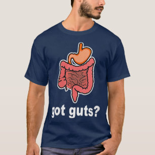 Womens Got Guts Funny Gastrointestinale GI Nurse T-Shirt