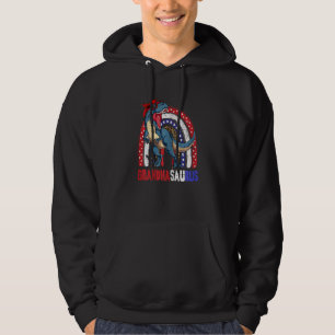 Womens Grandmasaurus Rex Dinosaurier Oma Saurus 4 Hoodie