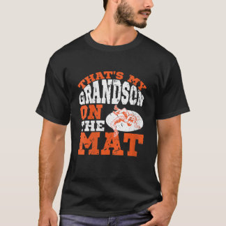 Womens Grandson Wrestling Proud Lover Geschenk T-Shirt