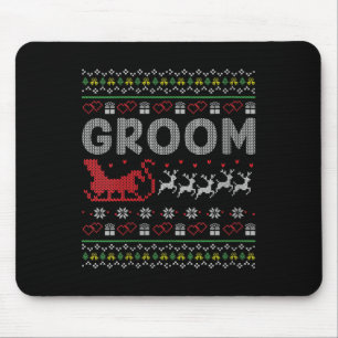Womens Groom Bridge Weihnachten Weihnachten Weihna Mousepad