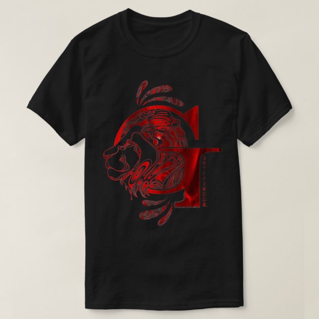 Womens Harry Potter Gryffindor G Logo VNeck T-Shirt (Design vorne)